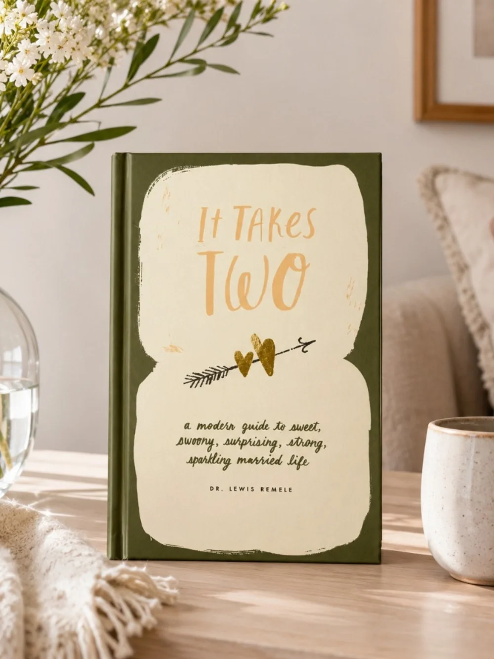 It Takes Two Marriage Journal Dr. Lewis Remele Kate Spade Hardcover